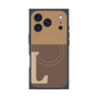 プレミアムパネル with MagSafe［ オリジナル - initial two tone - L brown ］