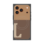 プレミアムパネル with MagSafe［ オリジナル - initial two tone - L brown ］