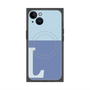 プレミアムパネル with MagSafe［ オリジナル - initial two tone - L blue ］