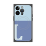 プレミアムパネル with MagSafe［ オリジナル - initial two tone - L blue ］