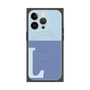 プレミアムパネル with MagSafe［ オリジナル - initial two tone - L blue ］