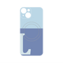 プレミアムパネル with MagSafe［ オリジナル - initial two tone - L blue ］