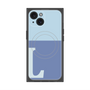 プレミアムパネル with MagSafe［ オリジナル - initial two tone - L blue ］