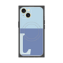 プレミアムパネル with MagSafe［ オリジナル - initial two tone - L blue ］
