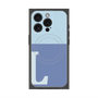 プレミアムパネル with MagSafe［ オリジナル - initial two tone - L blue ］