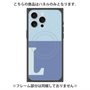 プレミアムパネル with MagSafe［ オリジナル - initial two tone - L blue ］