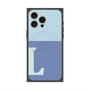 プレミアムパネル with MagSafe［ オリジナル - initial two tone - L blue ］