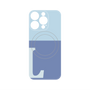 プレミアムパネル with MagSafe［ オリジナル - initial two tone - L blue ］