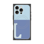 プレミアムパネル with MagSafe［ オリジナル - initial two tone - L blue ］