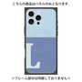 プレミアムパネル with MagSafe［ オリジナル - initial two tone - L blue ］