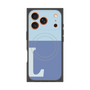 プレミアムパネル with MagSafe［ オリジナル - initial two tone - L blue ］