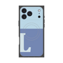 プレミアムパネル with MagSafe［ オリジナル - initial two tone - L blue ］