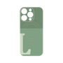 プレミアムパネル with MagSafe［ オリジナル - initial two tone - L green ］