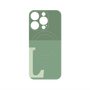 プレミアムパネル with MagSafe［ オリジナル - initial two tone - L green ］