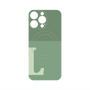 プレミアムパネル with MagSafe［ オリジナル - initial two tone - L green ］