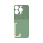 プレミアムパネル with MagSafe［ オリジナル - initial two tone - L green ］