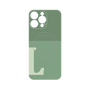 プレミアムパネル with MagSafe［ オリジナル - initial two tone - L green ］