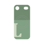 プレミアムパネル with MagSafe［ オリジナル - initial two tone - L green ］