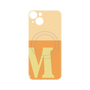 プレミアムパネル with MagSafe［ オリジナル - initial two tone - M orange ］