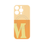 プレミアムパネル with MagSafe［ オリジナル - initial two tone - M orange ］