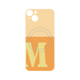 プレミアムパネル with MagSafe［ オリジナル - initial two tone - M orange ］