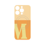 プレミアムパネル with MagSafe［ オリジナル - initial two tone - M orange ］