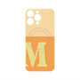 プレミアムパネル with MagSafe［ オリジナル - initial two tone - M orange ］