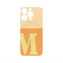 プレミアムパネル with MagSafe［ オリジナル - initial two tone - M orange ］