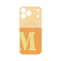 プレミアムパネル with MagSafe［ オリジナル - initial two tone - M orange ］