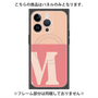 プレミアムパネル with MagSafe［ オリジナル - initial two tone - M pink ］