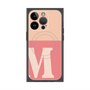 プレミアムパネル with MagSafe［ オリジナル - initial two tone - M pink ］