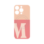 プレミアムパネル with MagSafe［ オリジナル - initial two tone - M pink ］