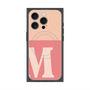 プレミアムパネル with MagSafe［ オリジナル - initial two tone - M pink ］