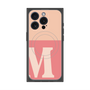 プレミアムパネル with MagSafe［ オリジナル - initial two tone - M pink ］