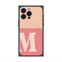 プレミアムパネル with MagSafe［ オリジナル - initial two tone - M pink ］