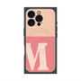 プレミアムパネル with MagSafe［ オリジナル - initial two tone - M pink ］