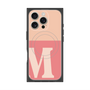 プレミアムパネル with MagSafe［ オリジナル - initial two tone - M pink ］