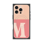 プレミアムパネル with MagSafe［ オリジナル - initial two tone - M pink ］