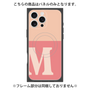 プレミアムパネル with MagSafe［ オリジナル - initial two tone - M pink ］
