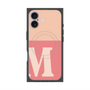 プレミアムパネル with MagSafe［ オリジナル - initial two tone - M pink ］