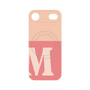 プレミアムパネル with MagSafe［ オリジナル - initial two tone - M pink ］