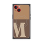 プレミアムパネル with MagSafe［ オリジナル - initial two tone - M brown ］