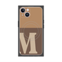 プレミアムパネル with MagSafe［ オリジナル - initial two tone - M brown ］