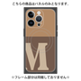 プレミアムパネル with MagSafe［ オリジナル - initial two tone - M brown ］