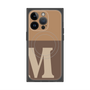 プレミアムパネル with MagSafe［ オリジナル - initial two tone - M brown ］