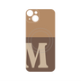プレミアムパネル with MagSafe［ オリジナル - initial two tone - M brown ］