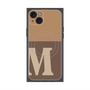 プレミアムパネル with MagSafe［ オリジナル - initial two tone - M brown ］
