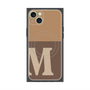 プレミアムパネル with MagSafe［ オリジナル - initial two tone - M brown ］