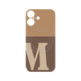 プレミアムパネル with MagSafe［ オリジナル - initial two tone - M brown ］