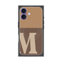 プレミアムパネル with MagSafe［ オリジナル - initial two tone - M brown ］